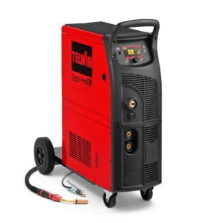 TELWIN Electromig 330 WAVE Mikroprozessorgesteuertes MIG-MAG-Mehrprozessschweißgerät (kontinuierlich und Puls), FLUX/BRAZING/MMA/TIG DC-Liftinverter.